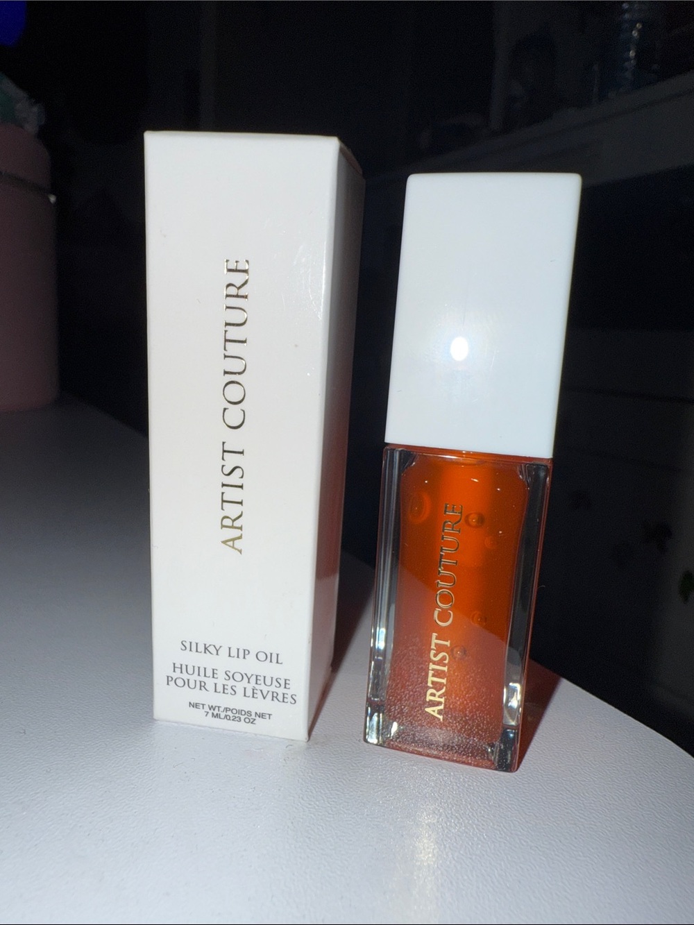Artist Couture Silky Lip Oil - Deep Orange Gloss